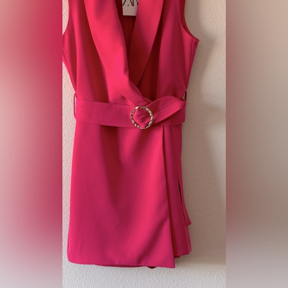 Merry Christmas 🎄🧑‍🎄New collection is ZARA pink dress with belt so stylish 💥😍 - Picture 4 of 14